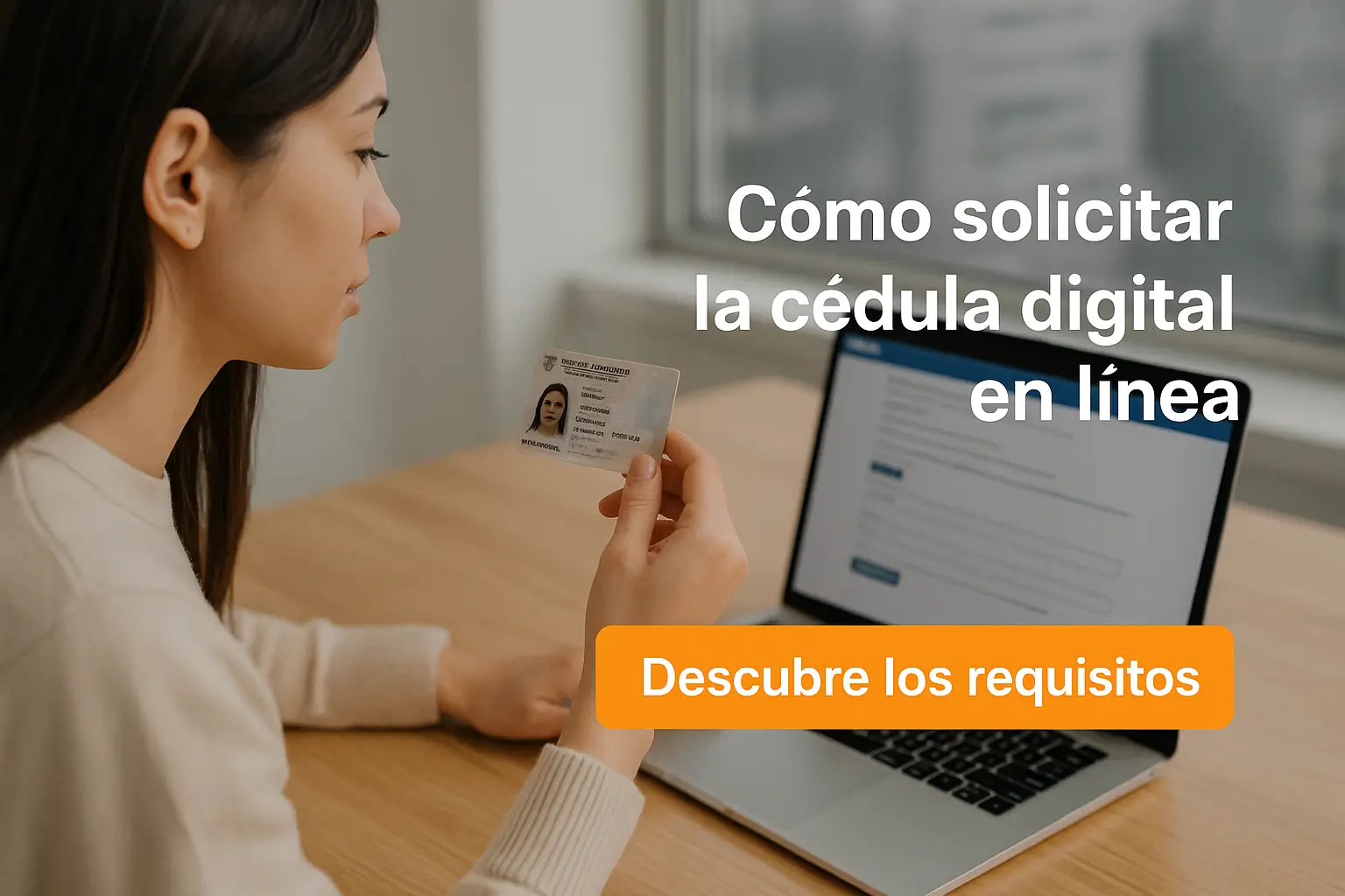 Trámite para sacar la cédula digital por primera vez